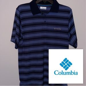 Columbia polo shirt (Navy/Black) (Medium)